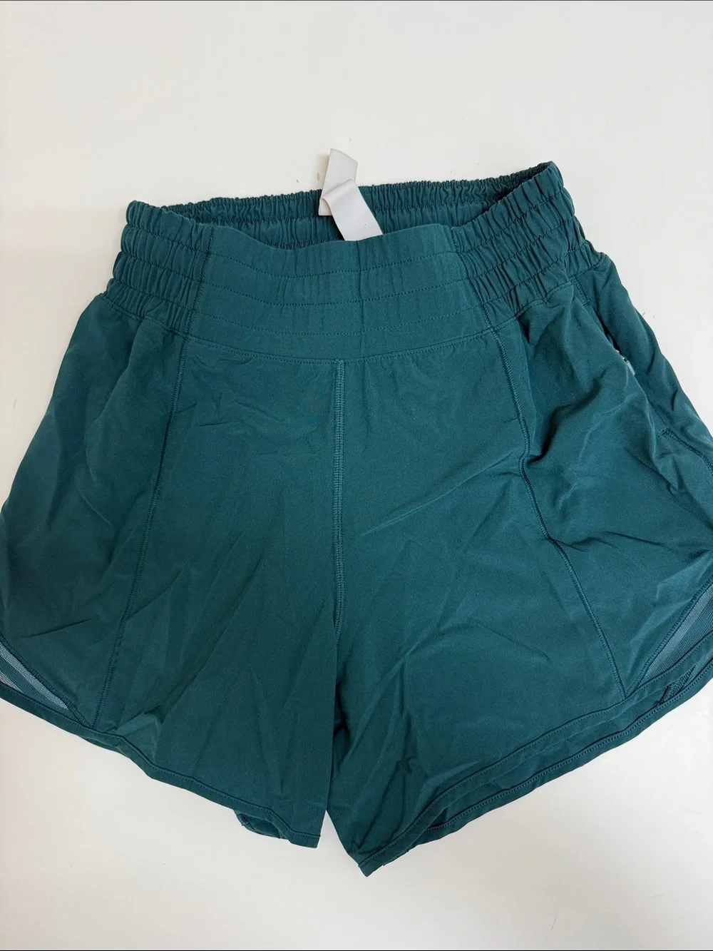 Lululemon Hotty Hot Womens High-Waist Teal Active Shorts
